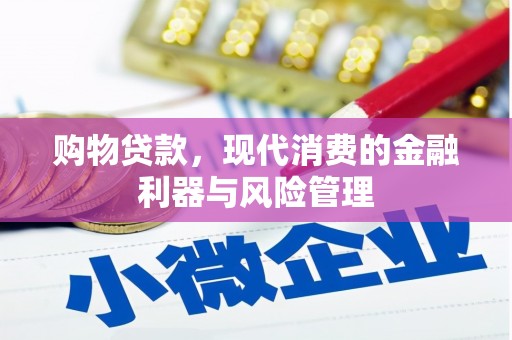 新华购物贷款，现代消费的金融利器与风险管理