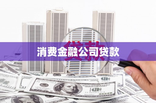 新华消费金融公司贷款
