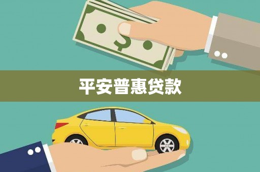 新华平安普惠贷款
