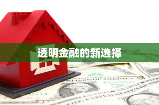 新华透明金融的新选择
