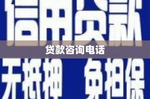 新华贷款咨询电话