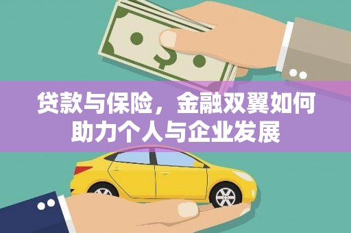新华贷款与保险，金融双翼如何助力个人与企业发展