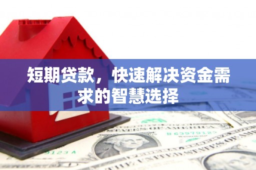 新华短期贷款，快速解决资金需求的智慧选择
