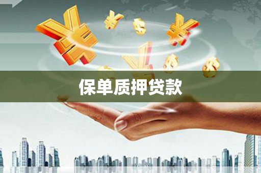 新华保单质押贷款