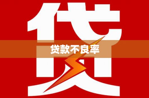 新华贷款不良率