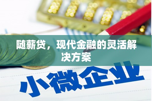 新华随薪贷，现代金融的灵活解决方案