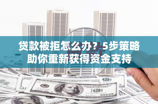 新华贷款被拒怎么办？5步策略助你重新获得资金支持