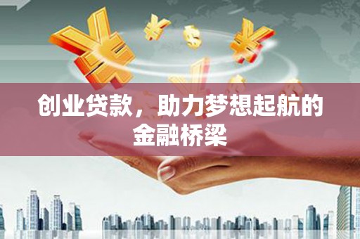 新华创业贷款，助力梦想起航的金融桥梁