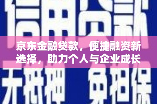 新华京东金融贷款，便捷融资新选择，助力个人与企业成长
