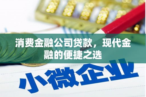 新华消费金融公司贷款，现代金融的便捷之选