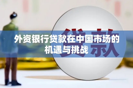新华外资银行贷款在中国市场的机遇与挑战