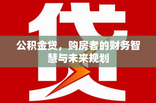 新华公积金贷，购房者的财务智慧与未来规划