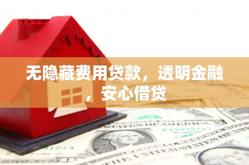 新华无隐藏费用贷款，透明金融，安心借贷