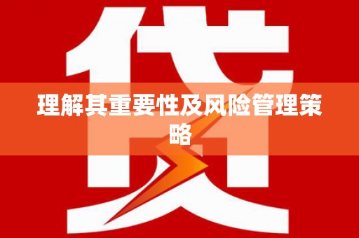 新华理解其重要性及风险管理策略