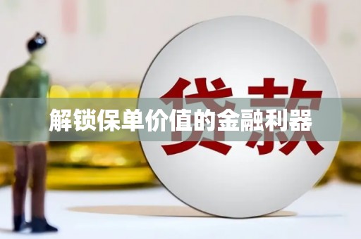 新华解锁保单价值的金融利器