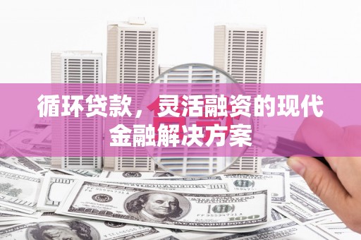 新华循环贷款，灵活融资的现代金融解决方案