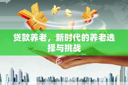 新华贷款养老，新时代的养老选择与挑战