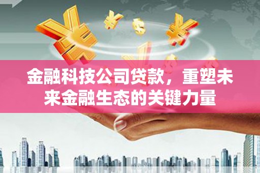 新华金融科技公司贷款，重塑未来金融生态的关键力量