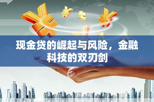 新华现金贷的崛起与风险，金融科技的双刃剑