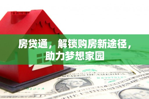 新华房贷通，解锁购房新途径，助力梦想家园