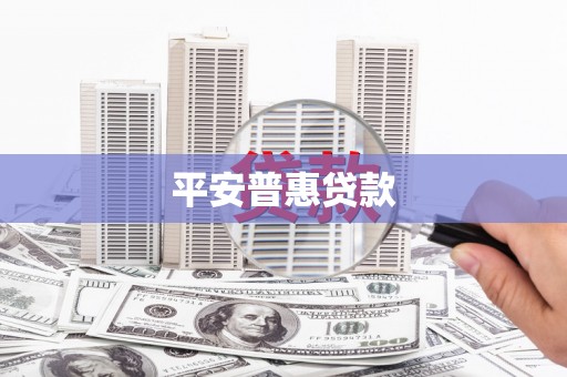 新华平安普惠贷款
