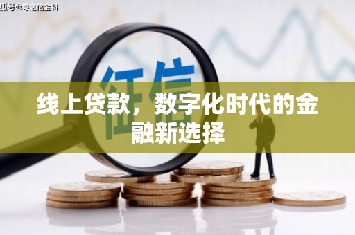 新华线上贷款，数字化时代的金融新选择