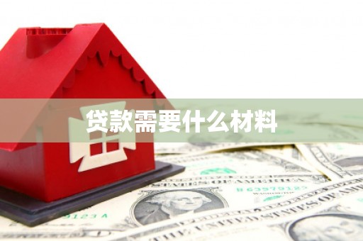 新华贷款需要什么材料