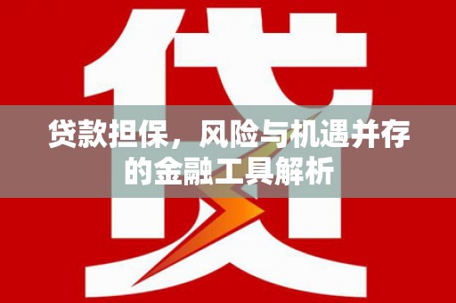 新华贷款担保，风险与机遇并存的金融工具解析