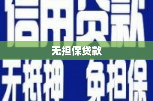 新华无担保贷款