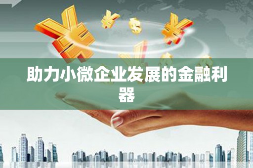 新华助力小微企业发展的金融利器