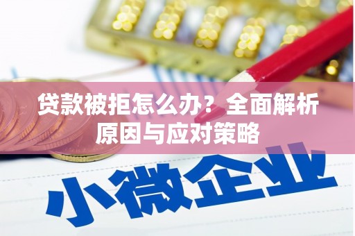 新华贷款被拒怎么办？全面解析原因与应对策略