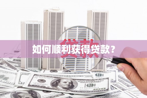 新华如何顺利获得贷款？