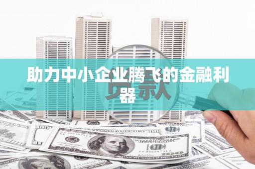 新华助力中小企业腾飞的金融利器