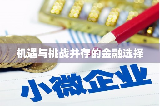 新华机遇与挑战并存的金融选择