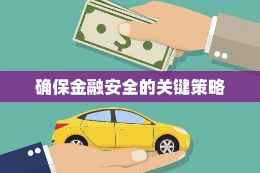 新华确保金融安全的关键策略