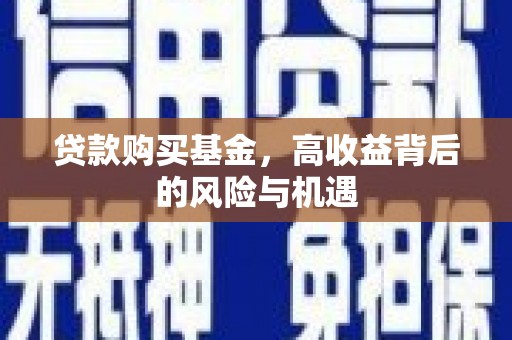 新华贷款购买基金，高收益背后的风险与机遇